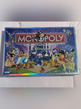 Vintage 2001 Monopoly; The Disney Edition Board Game!